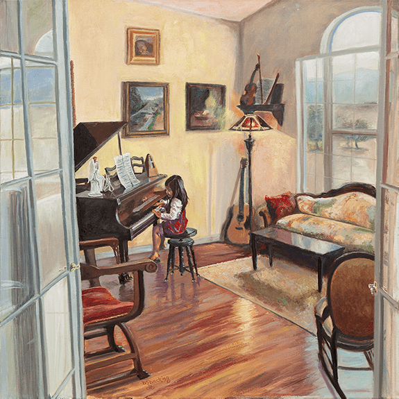 The Recital Original Unframed