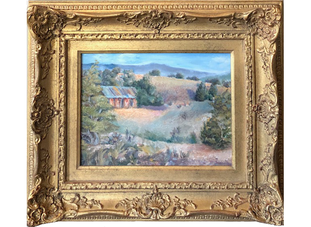 Cerillos Sunrise  original framed