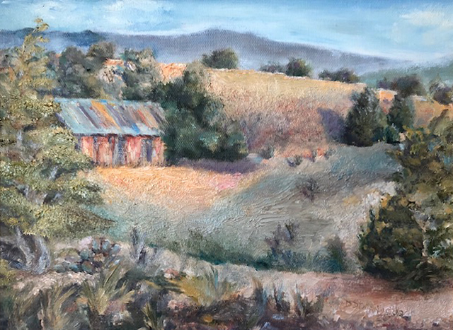 Cerillos Sunrise Original Unframed