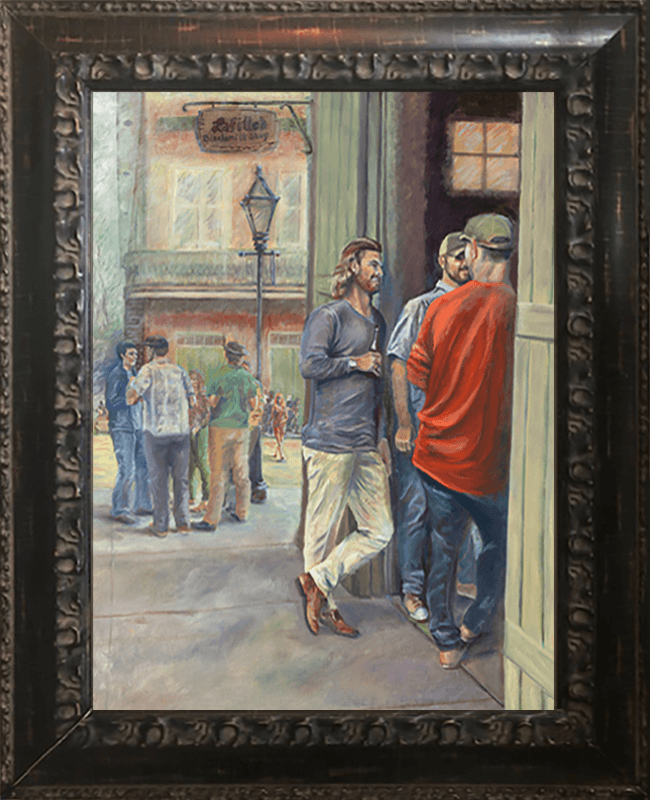 Meet at LaFittes original framed