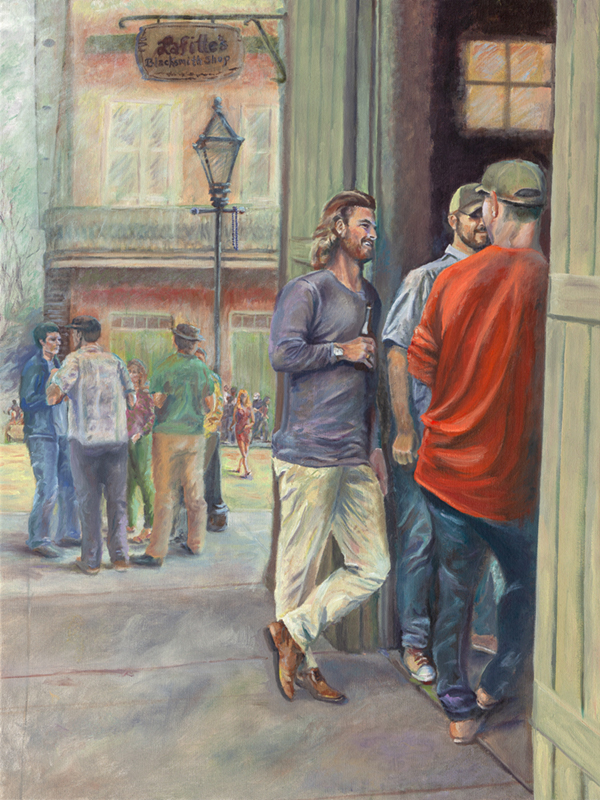 Meet at LaFittes Original Unframed