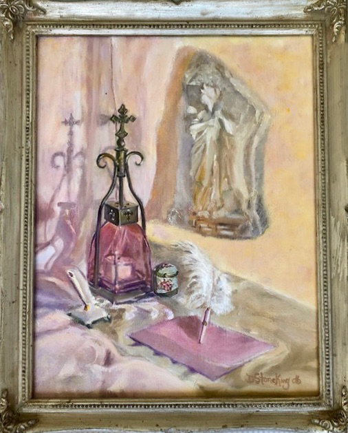 Message from Mom  original framed