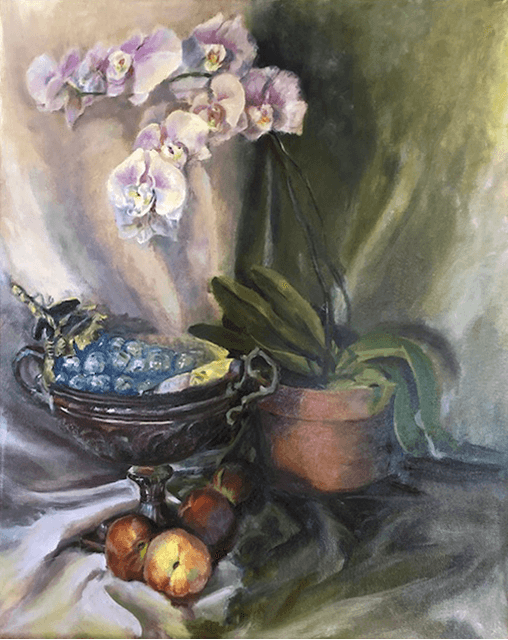 Orchid Serenity Original Unframed