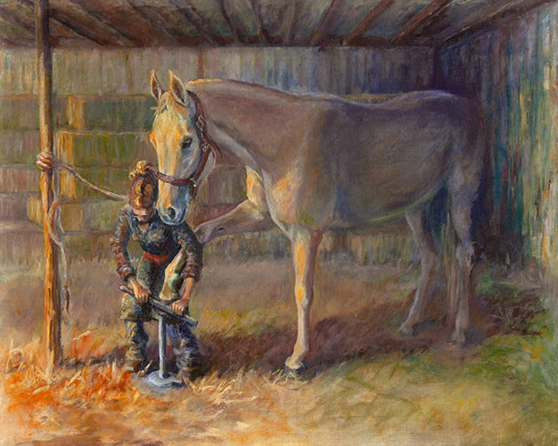 Pedicure Original Unframed