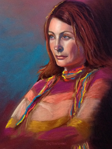 Pensive Original Unframed