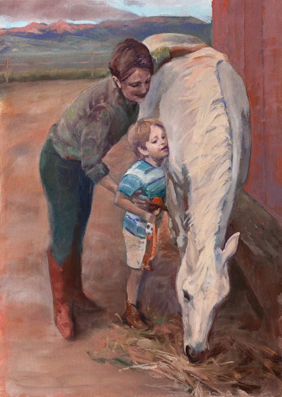 Withering Heights original framed